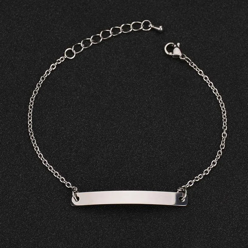 Custom Name Engraved Bracelet