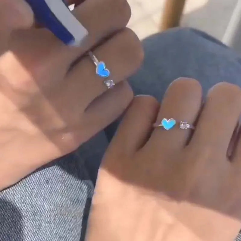 Glow in Dark Matching Rings