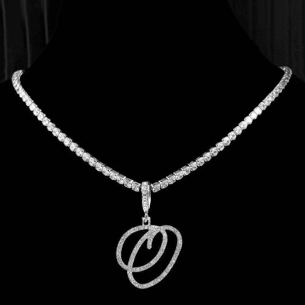 Cursive Cuban Letter Chain