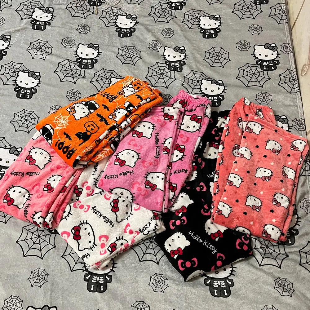 Matching Couples Hello Kitty & Spiderman Pyjamas Pants