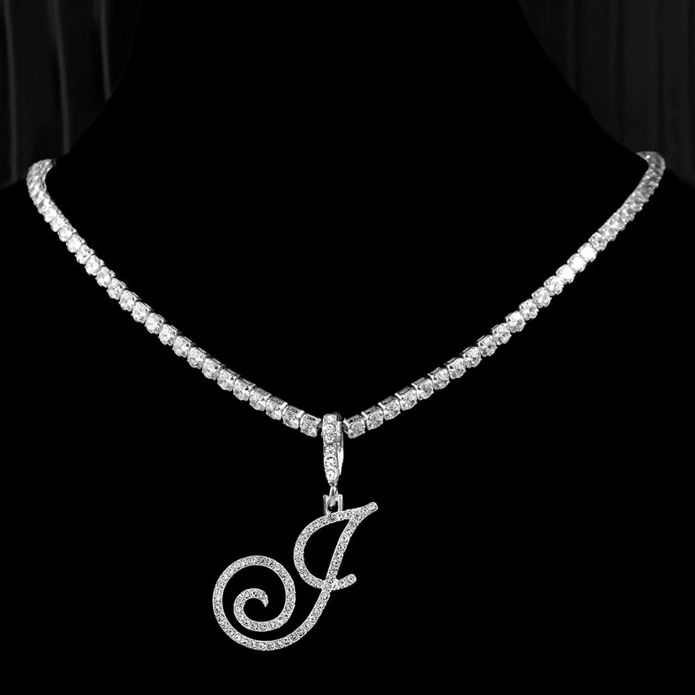Cursive Cuban Letter Chain