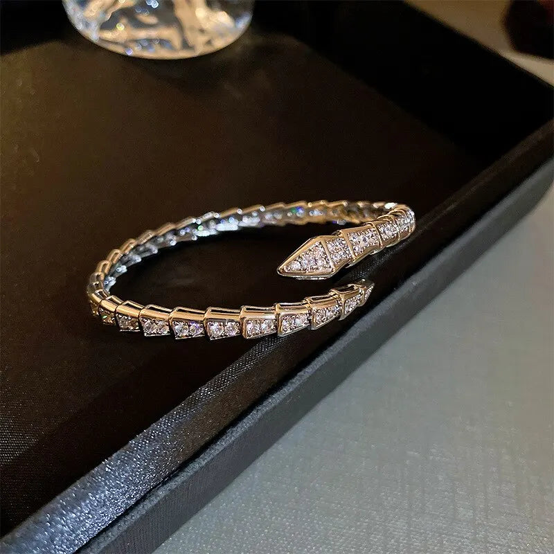 Serpentine Bangle Bracelet