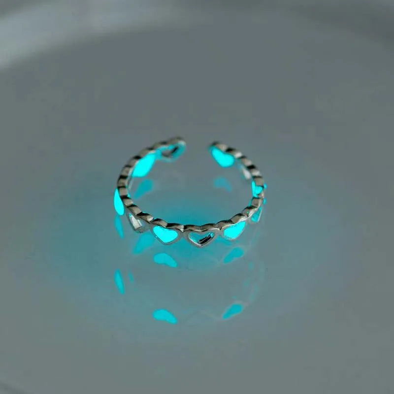 Glow in Dark Matching Rings