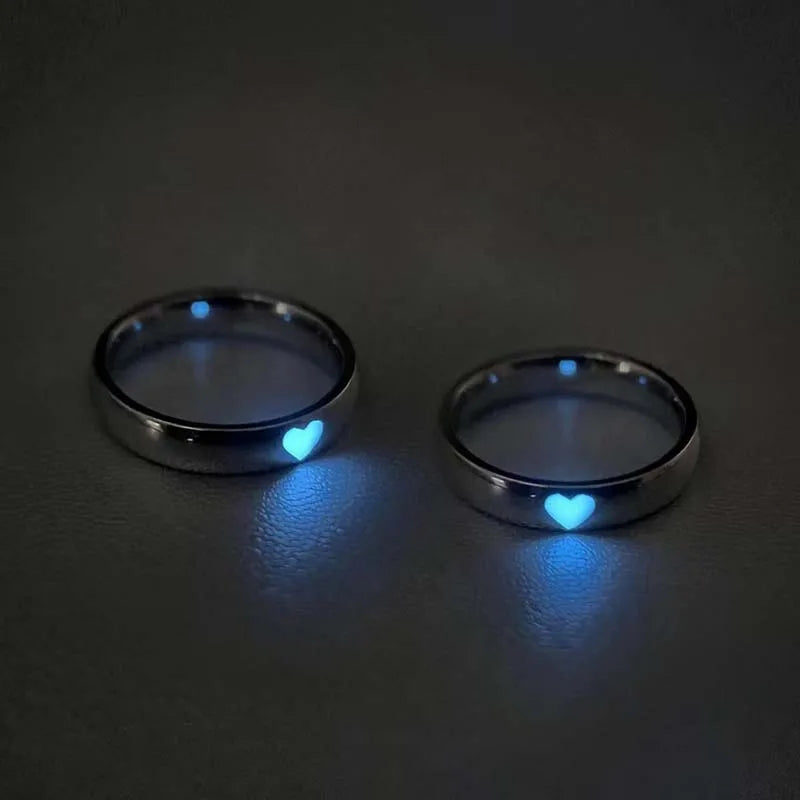 Glow in Dark Matching Rings