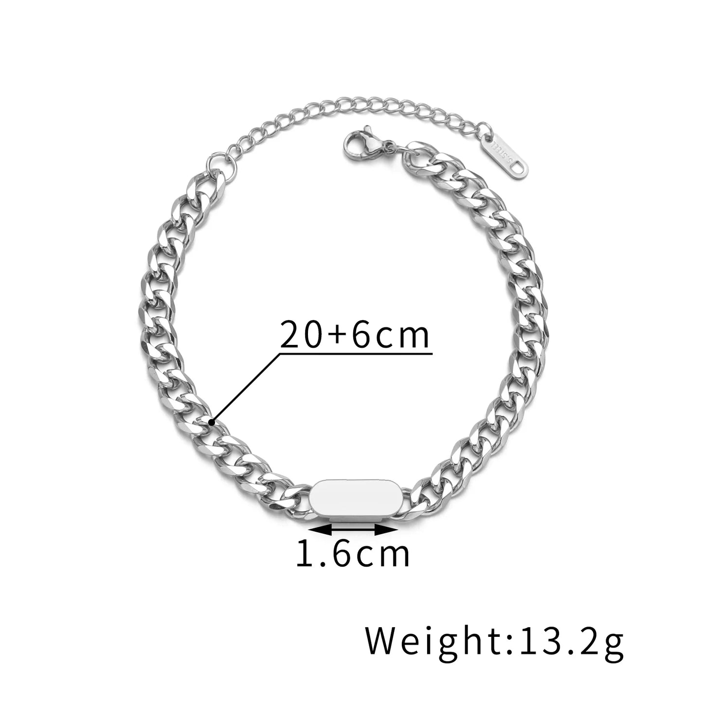 Custom Name Engraved Bracelet