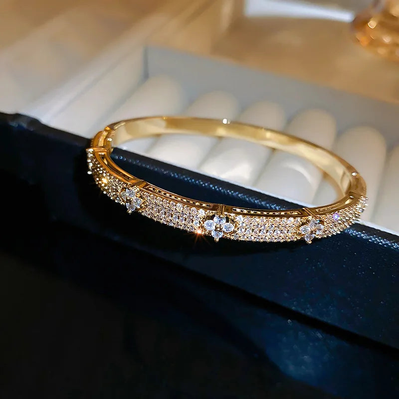 Sparkling Bangle Bracelet
