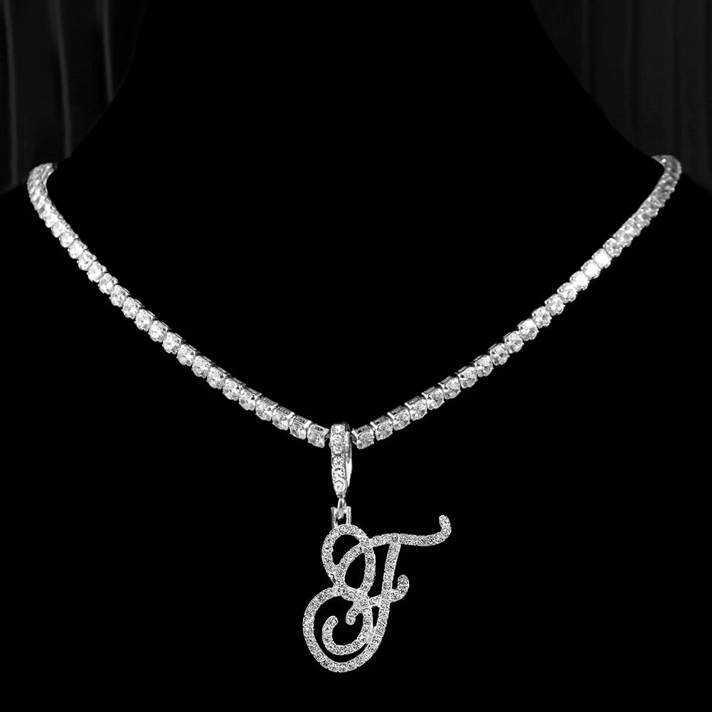 Cursive Cuban Letter Chain
