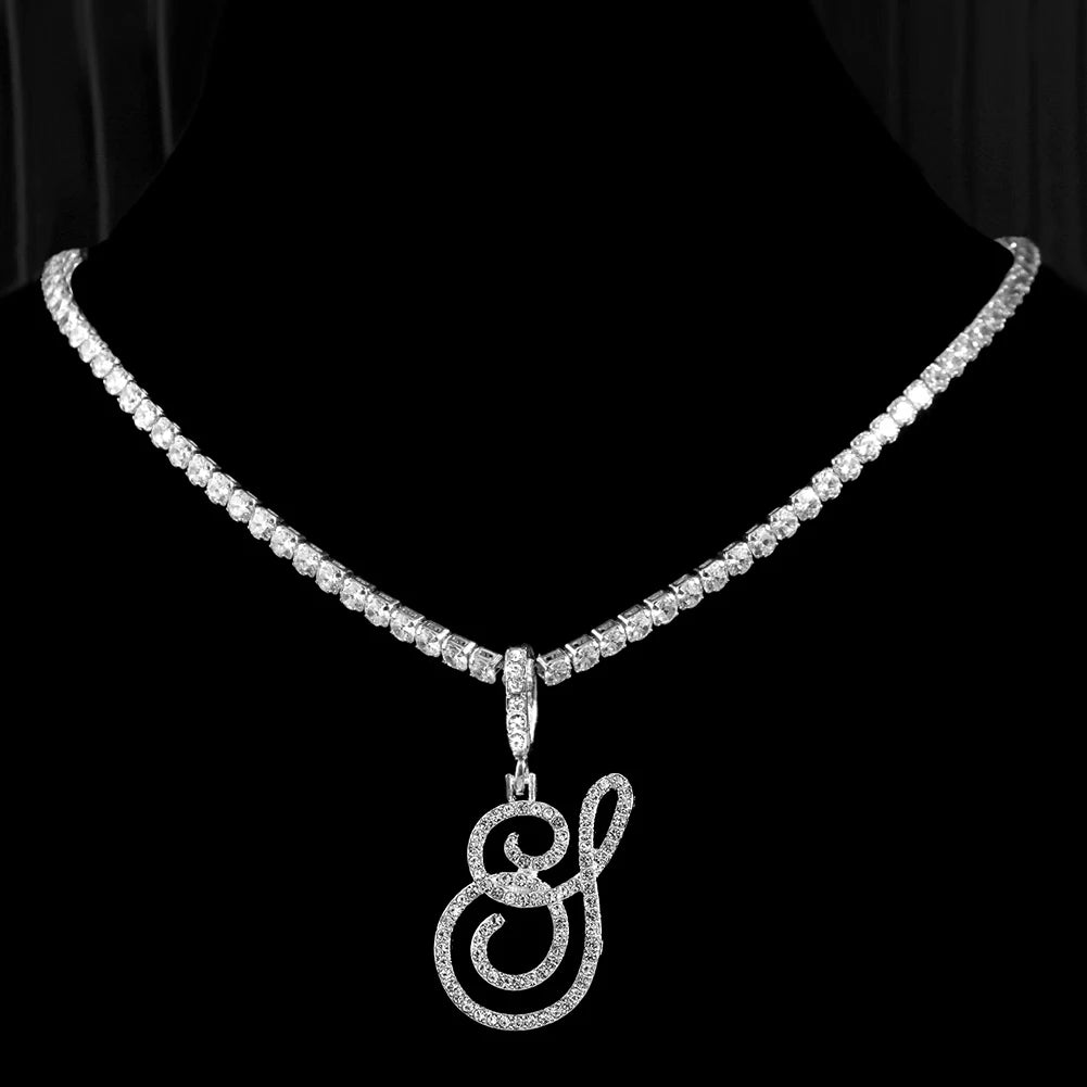 Cursive Cuban Letter Chain