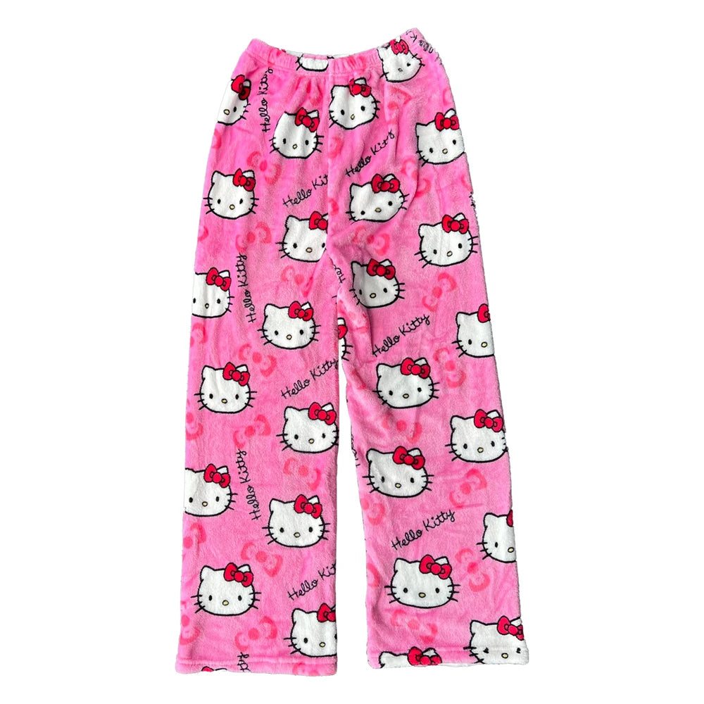 Matching Couples Hello Kitty & Spiderman Pyjamas Pants