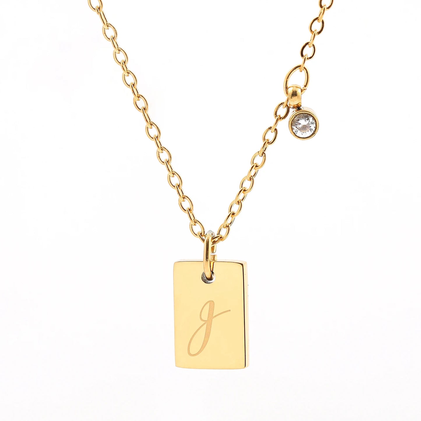 Initial Pendant Necklace