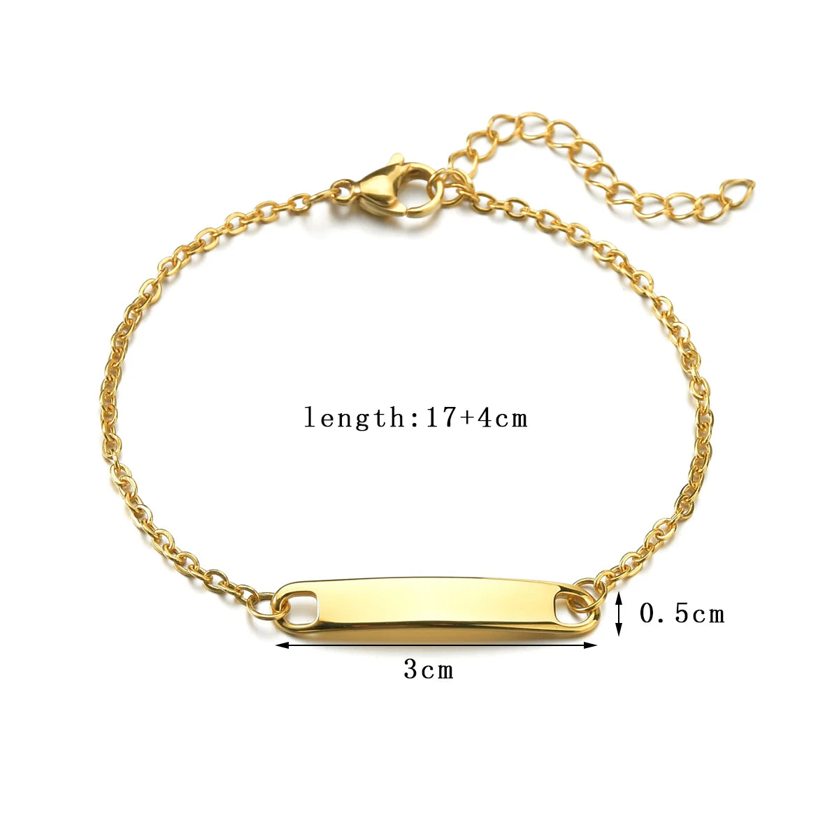 Custom Name Engraved Bracelet