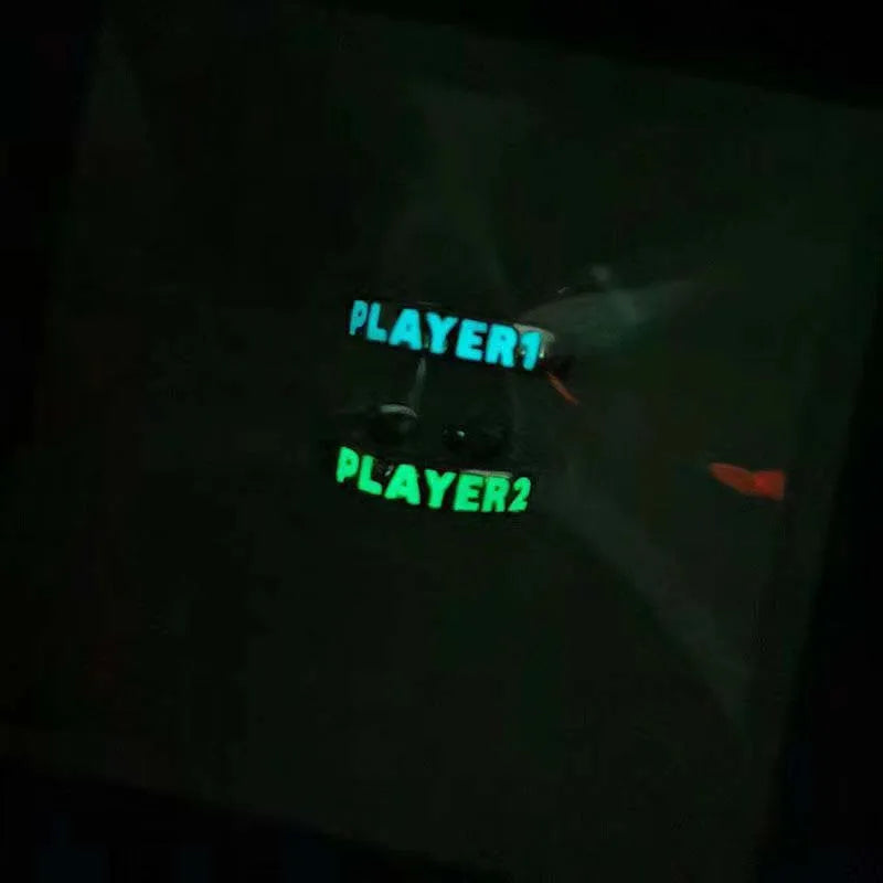 Glow in Dark Matching Rings