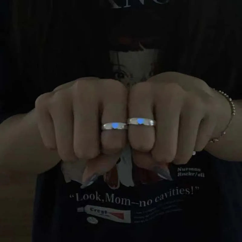 Glow in Dark Matching Rings