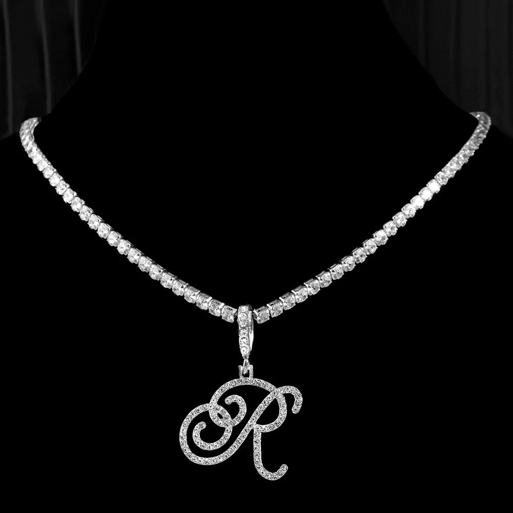 Cursive Cuban Letter Chain