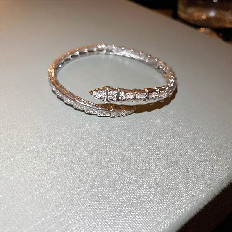 Serpentine Bangle Bracelet