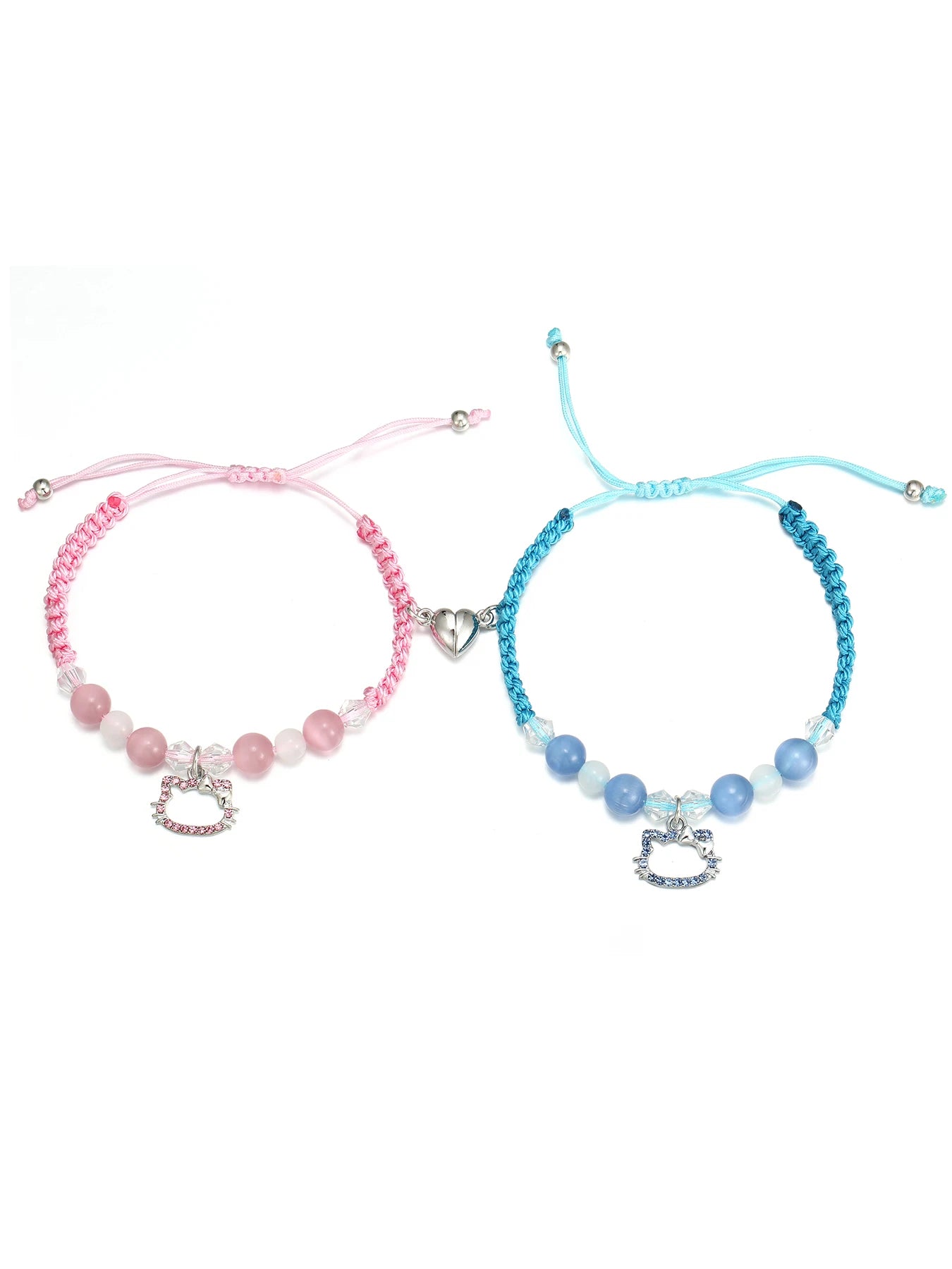 2 pcs Spiderman & Hello Kitty Bracelets