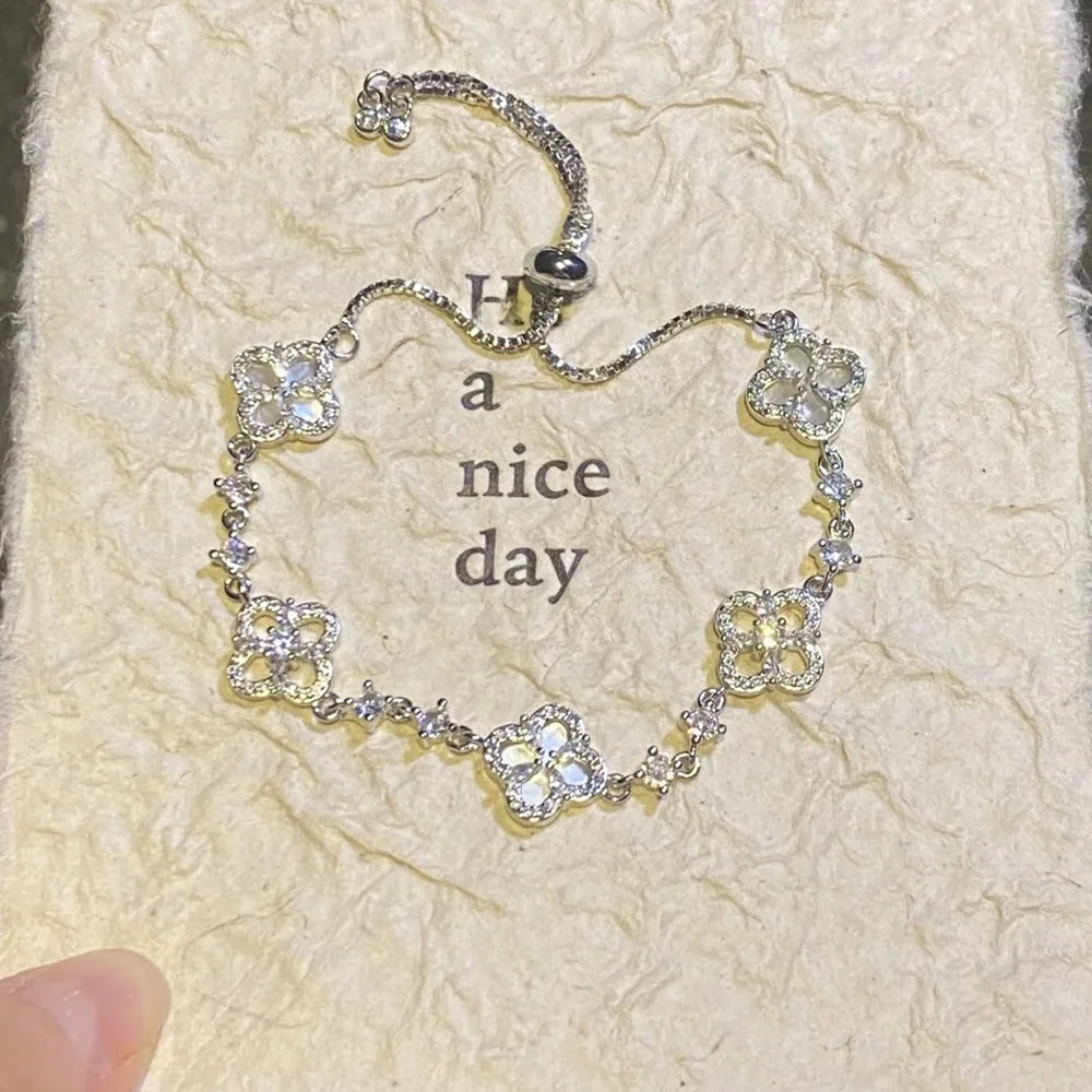 Pink Lucky Charm Bracelet