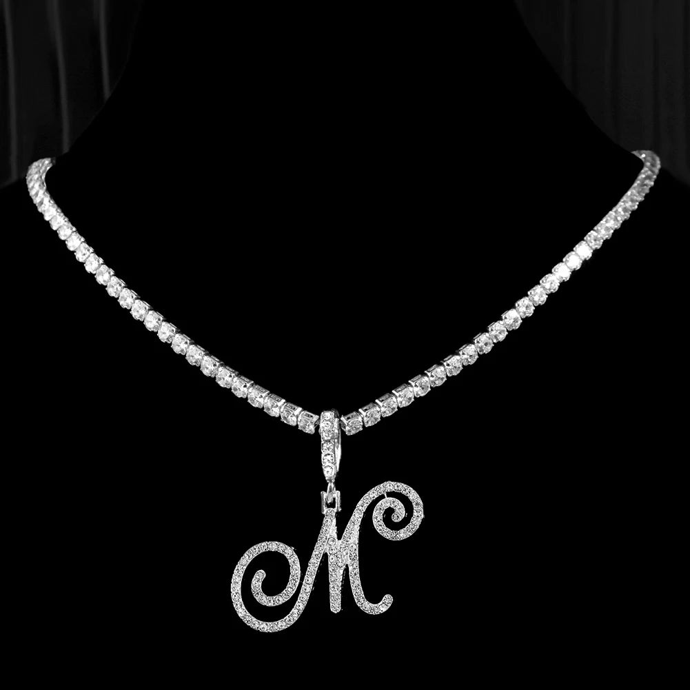 Cursive Cuban Letter Chain