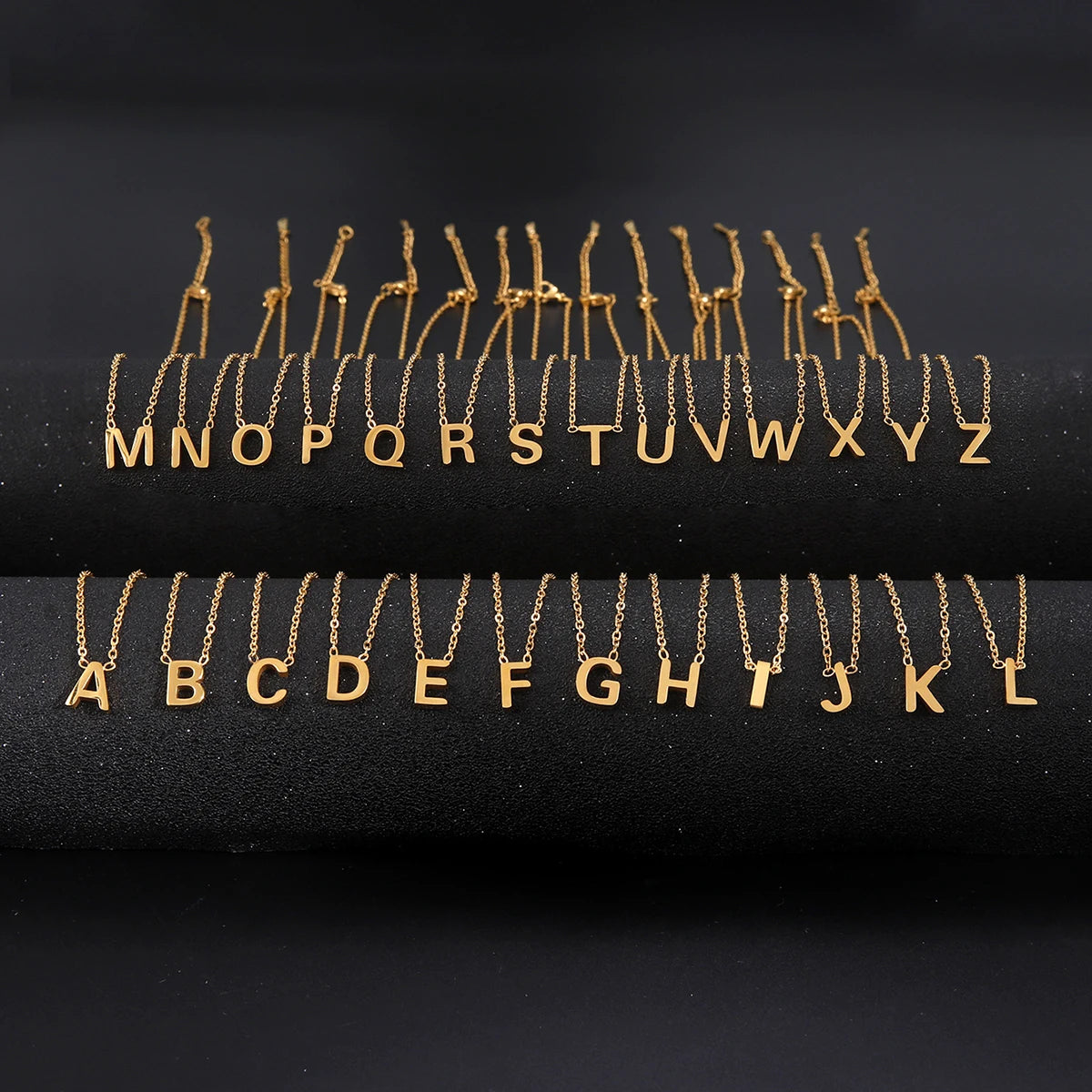 Minimal Letter Necklace