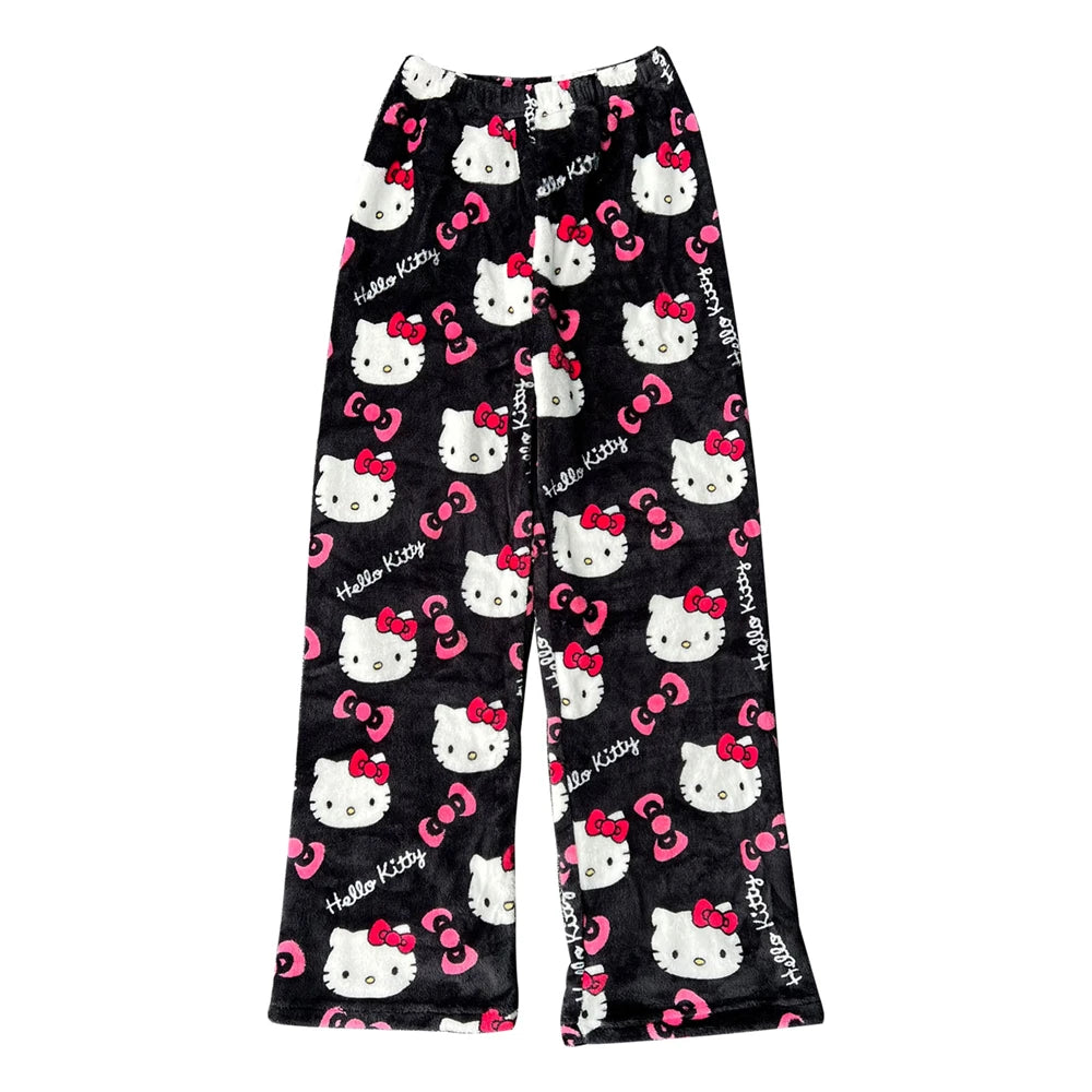 Matching Couples Hello Kitty & Spiderman Pyjamas Pants
