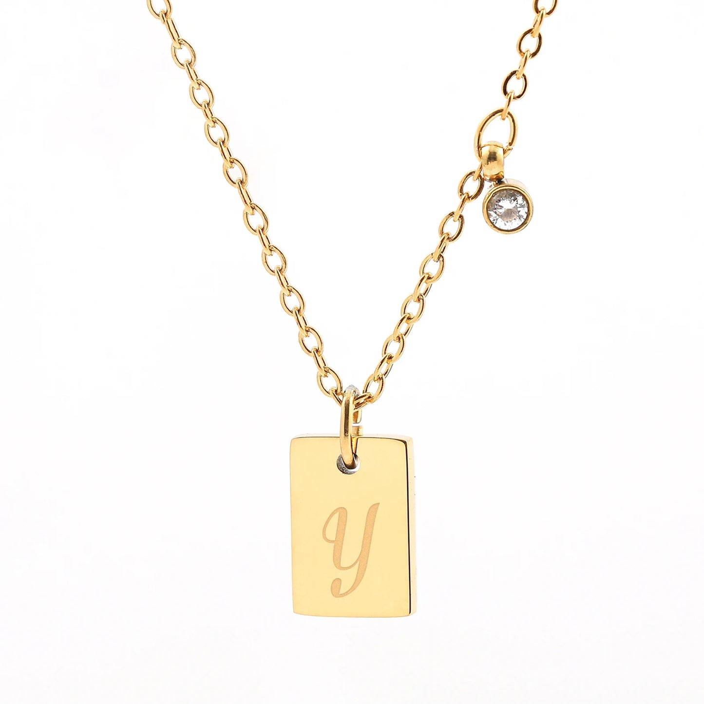 Initial Pendant Necklace