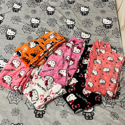 Matching Couples Hello Kitty & Spiderman Pyjamas Pants