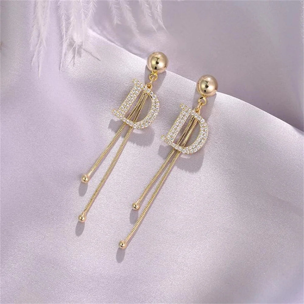 D Tassel Earrings