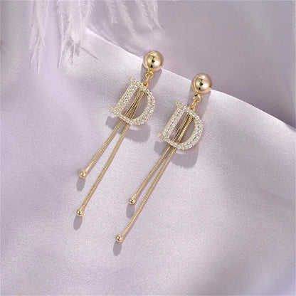 D Tassel Earrings