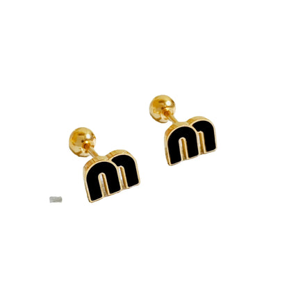 M Earrings