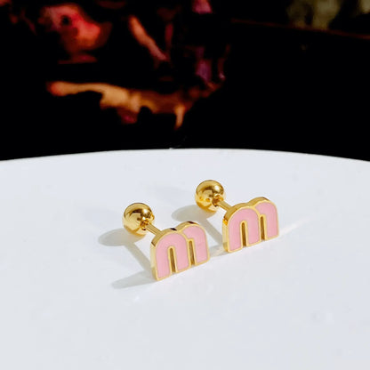 M Earrings