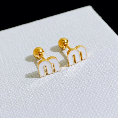 M Earrings