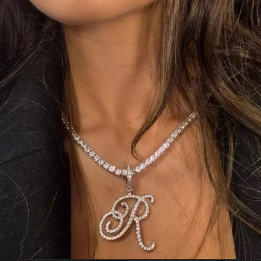 Cursive Cuban Letter Chain
