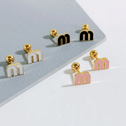 M Earrings