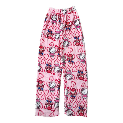 Matching Couples Hello Kitty & Spiderman Pyjamas Pants