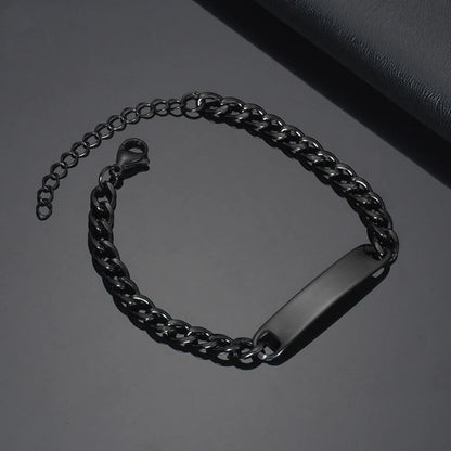 Custom Eyes Photo Engraved Bracelet