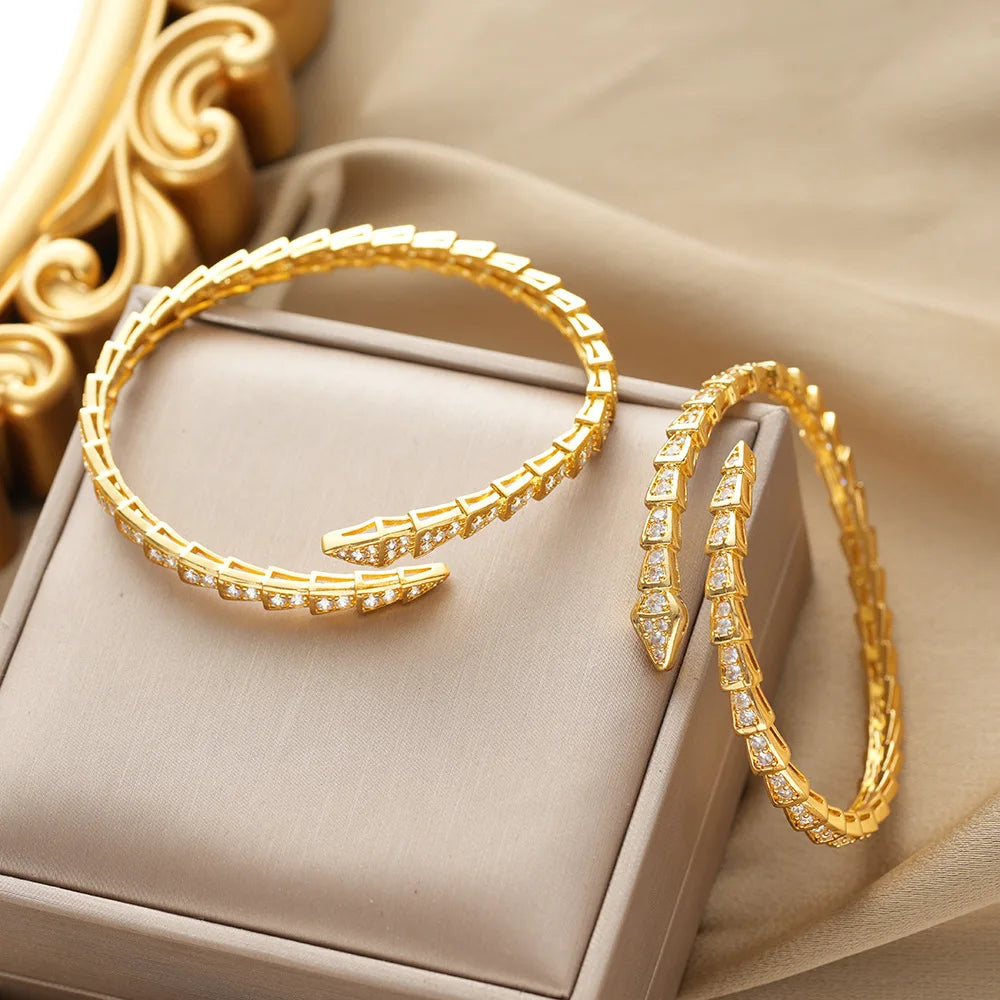 Snake Bangle Bracelet