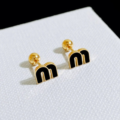 M Earrings