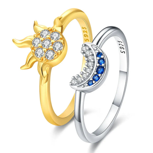 Sun & Moon Rings
