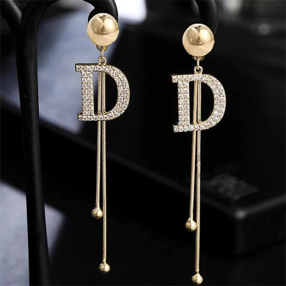 D Tassel Earrings