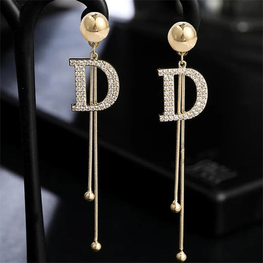 D Tassel Earrings
