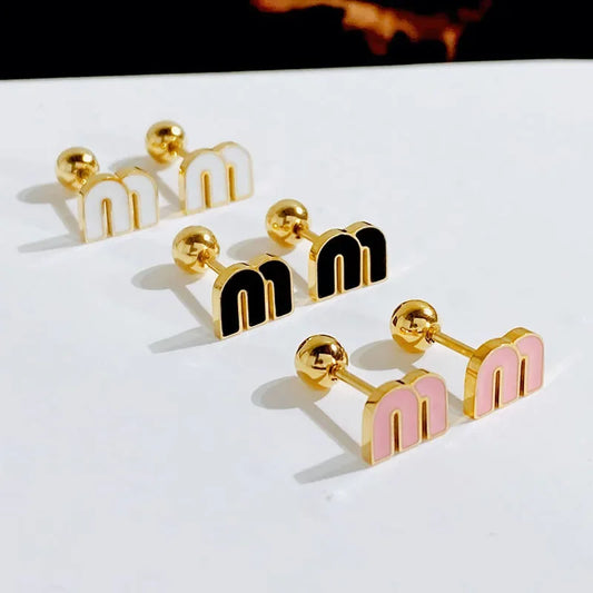 M Earrings