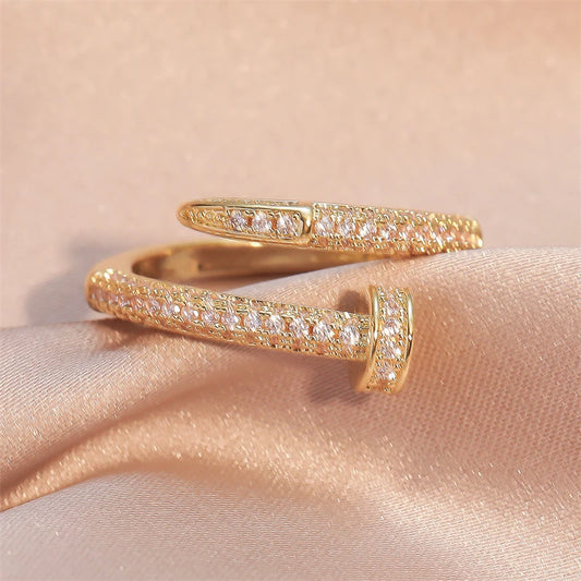 Snake/Nail Ring