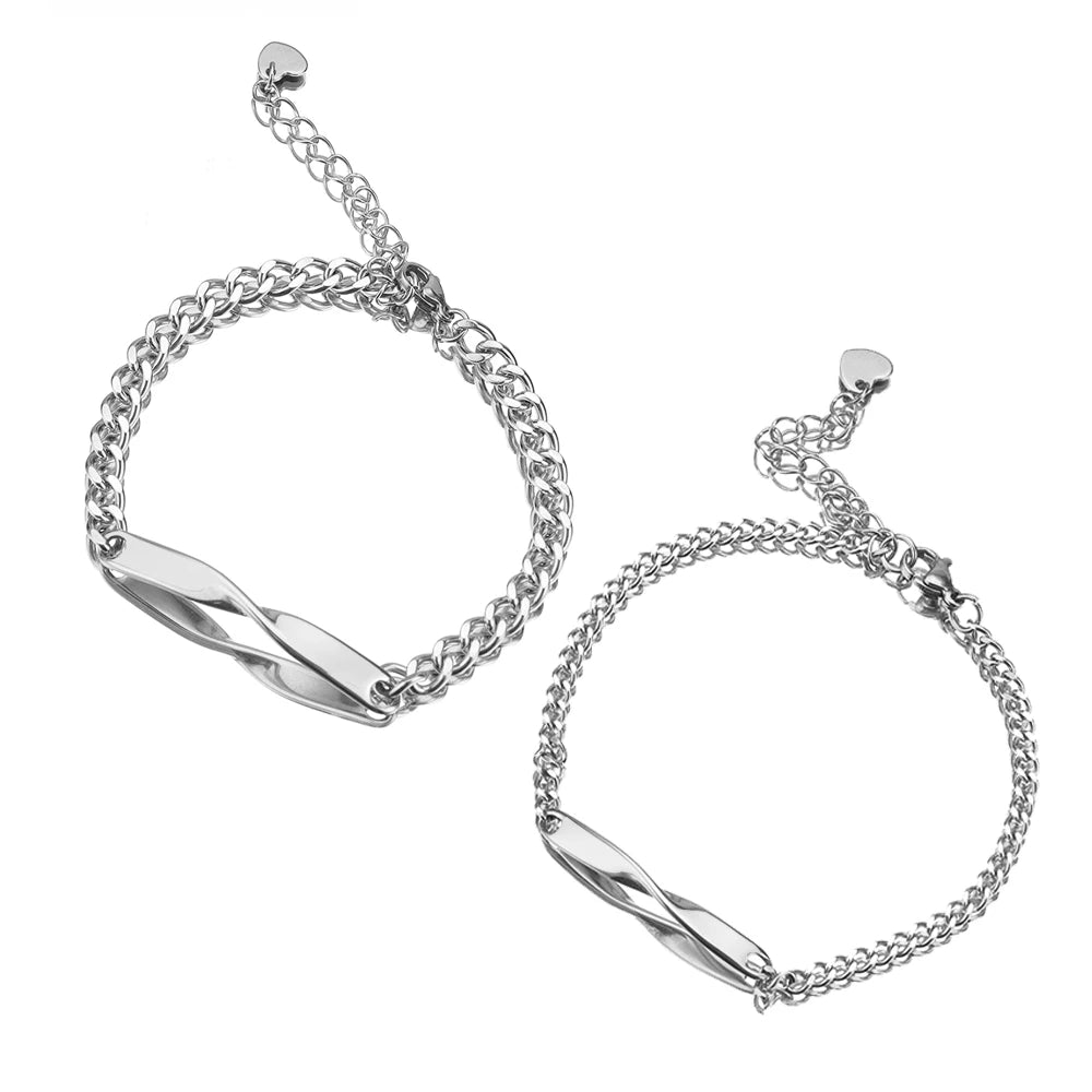 Personalised 2pcs Bracelet Set
