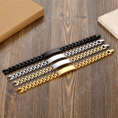 Custom Name Engraved Bracelet